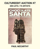 paul mccarthy, chocolate santa, 2007 (exhibition poster)