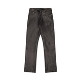 THE LEATHER FIVE POCKET JEAN by GYMNASIUM