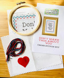 Accentuate the Positive - Cross Stitch