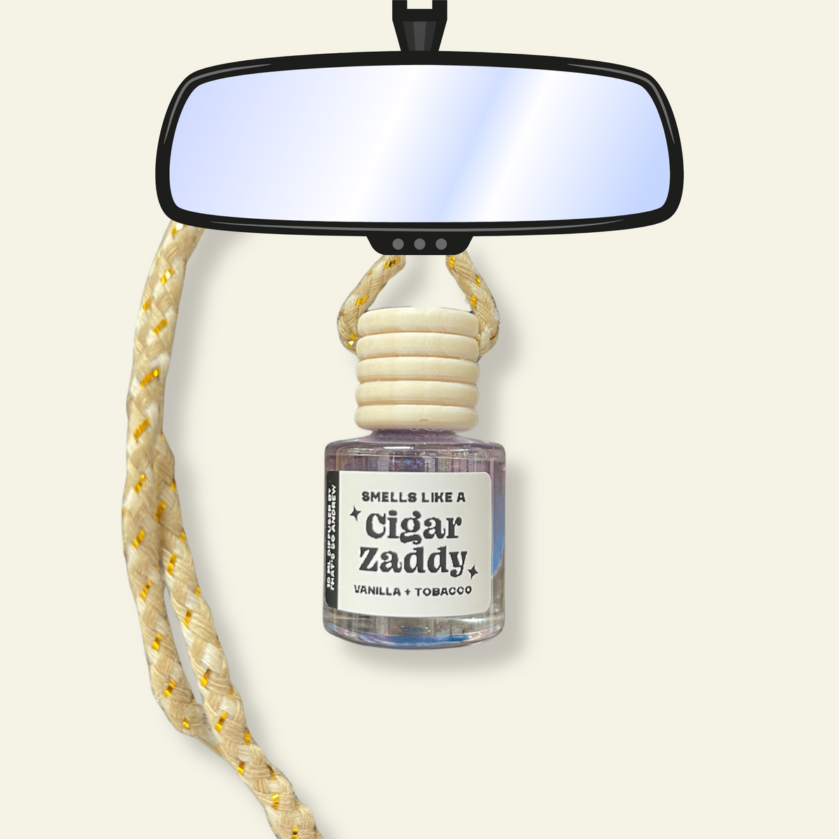 Cigar Zaddy Car Diffuser | Long Lasting, Toxin Free, Air Freshener
