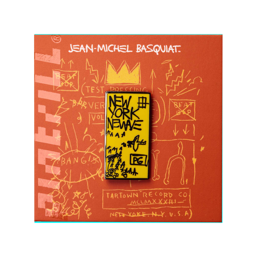 JEAN-MICHEL BASQUIAT - New York New Wave Pin