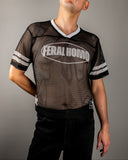 Feral Homo Mesh Jersey - Black / White