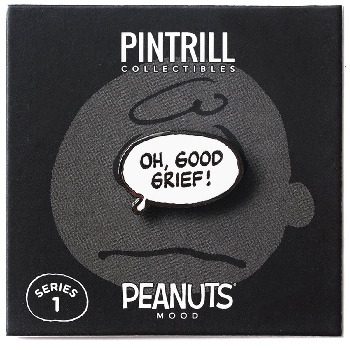 Peanuts Mood - Good Grief Pin