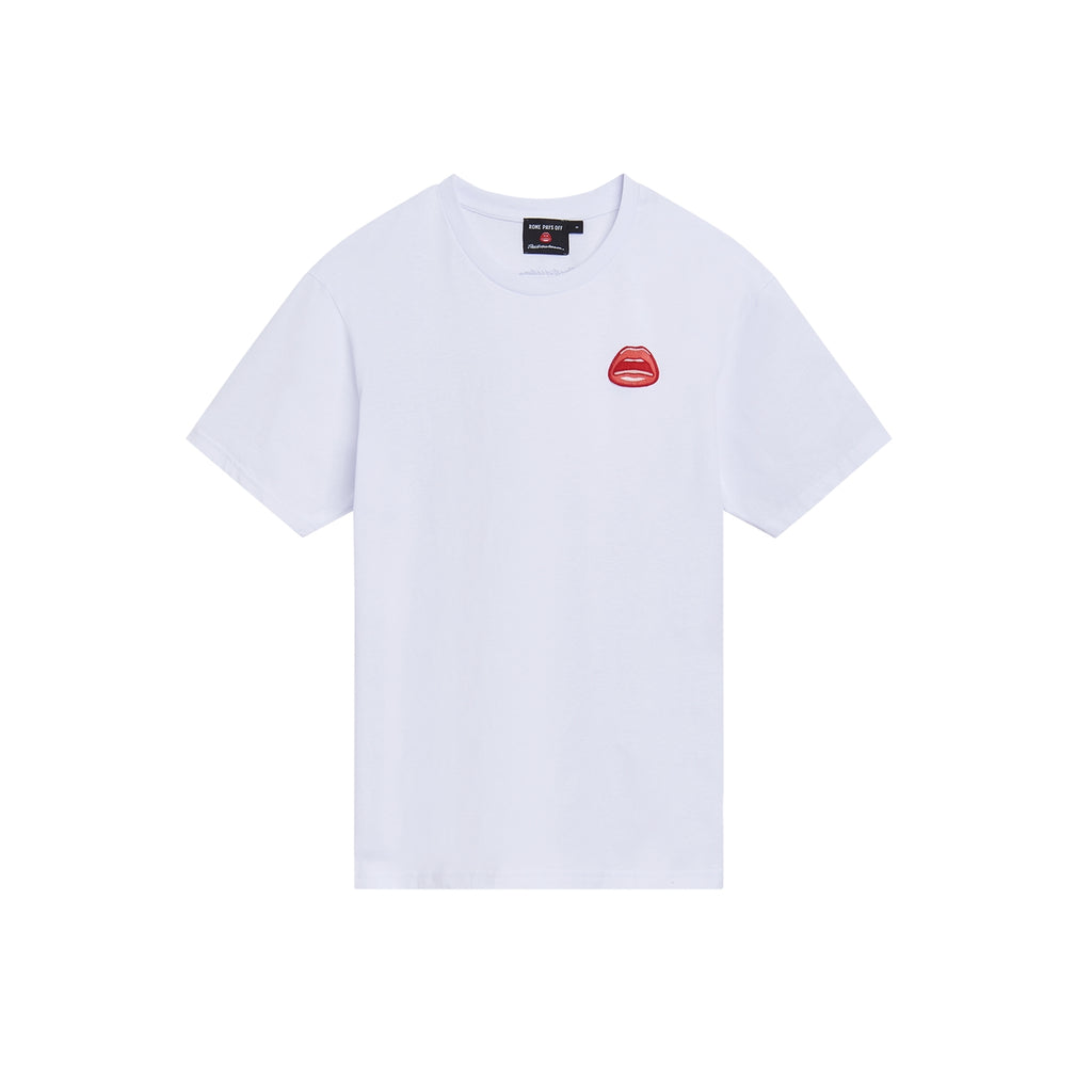 Tom Wesselmann Mouth Icon Patch T-Shirt - White