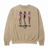 PLAYBOY Tokyo Club Happy Hour Crewneck Sweatshirt