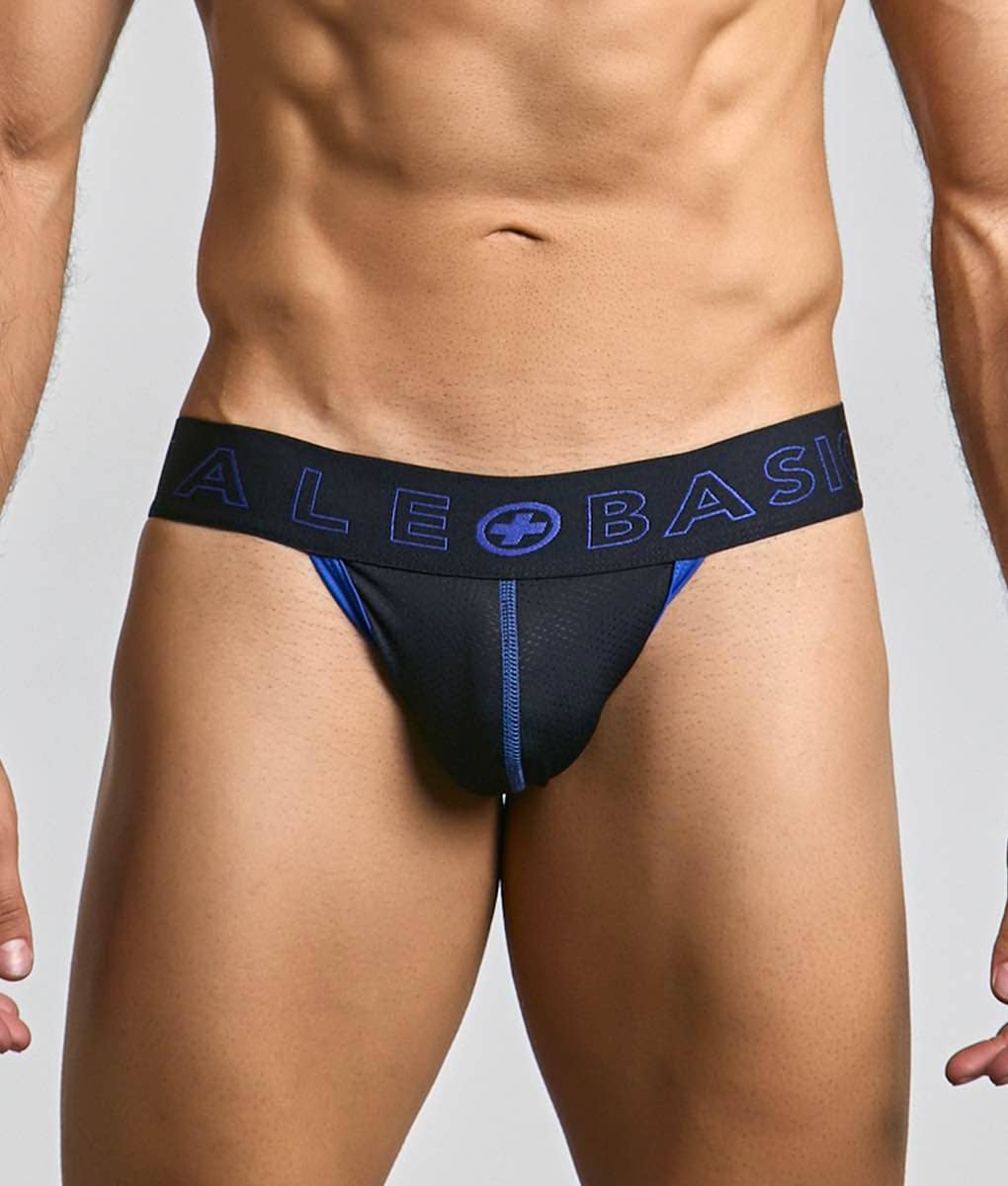 Malebasics Neon Jockstrap - Royal Blue