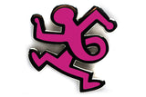 Keith Haring - Twist Man Pin: White