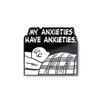 PEANUTS Mood - Anxieties Have Anxieties Pin