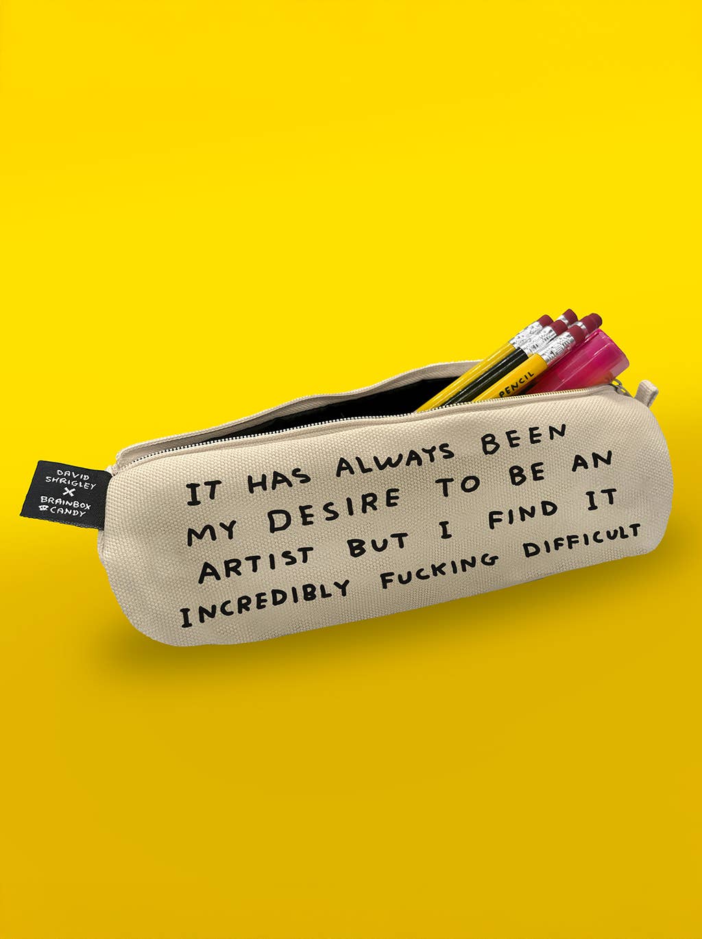 David Shrigley - Be An Artist Pencil Case