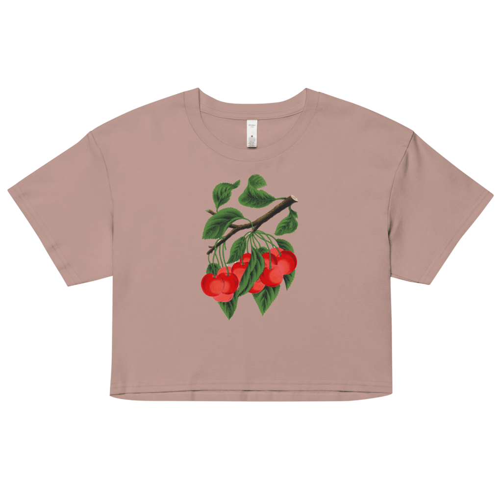 Cherries Crop Top