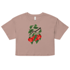 Cherries Crop Top