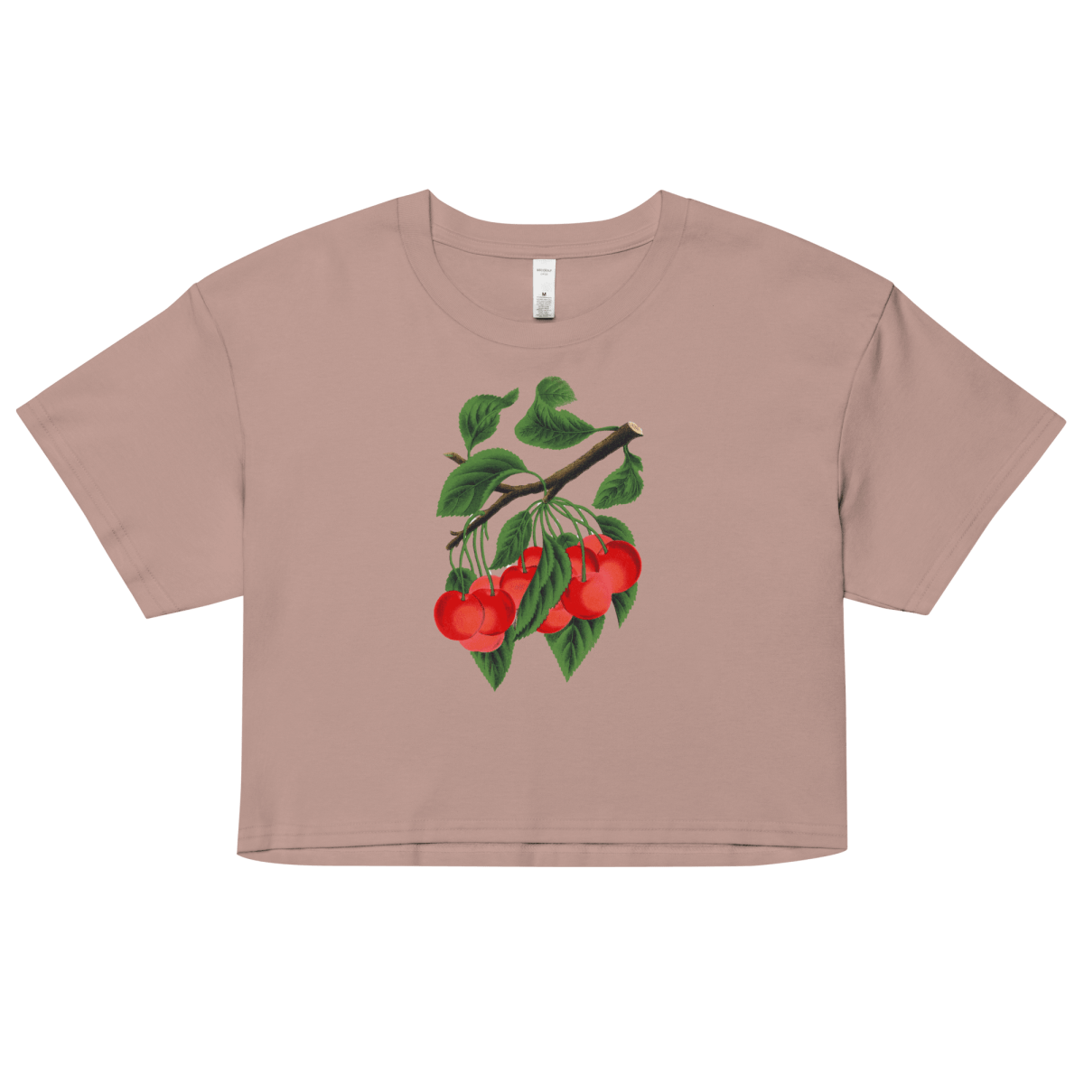 Cherries Crop Top