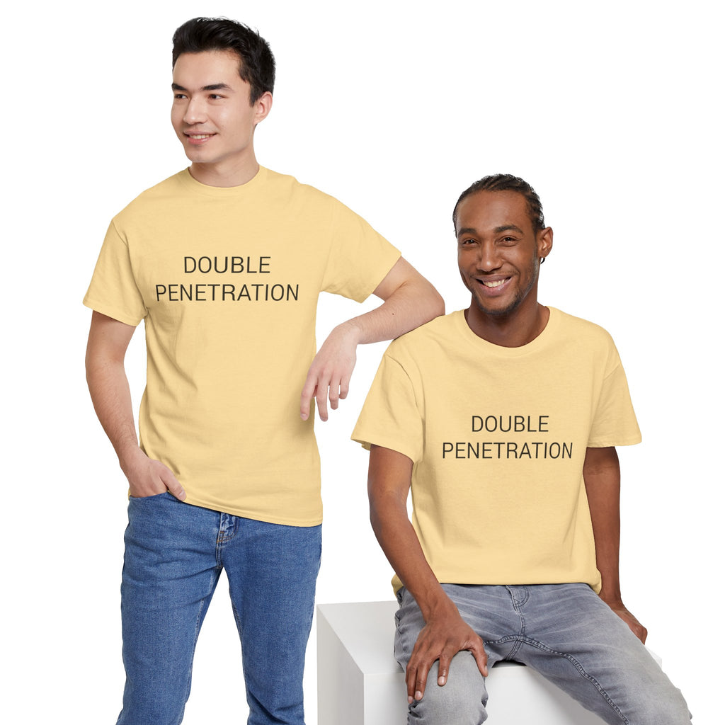 DOUBLE PENETRATION TEE BY CULTUREEDIT AVAILABLE IN 13 COLORS
