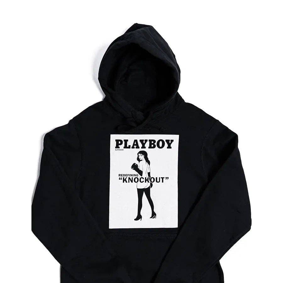 PLAYBOY Knockout Hoodie Black