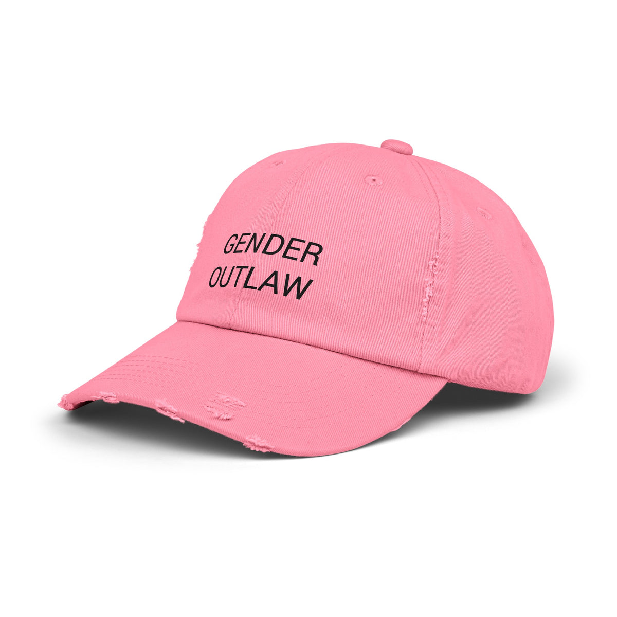 GENDER OUTLAW Distressed Cap in 6 colors