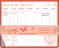 Dolly Parton 2027 Weekly Desk Pad Calendar