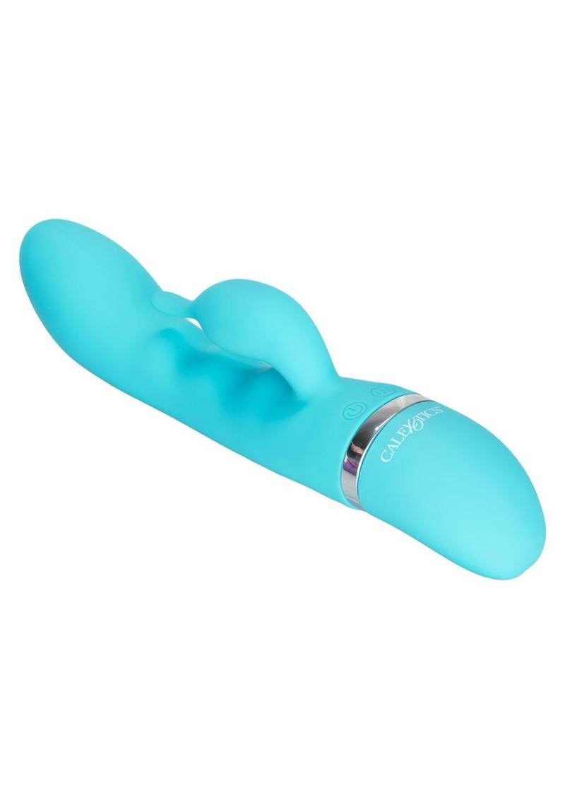Foreplay Frenzy Teaser Silicone Rabbit Vibrator - Blue