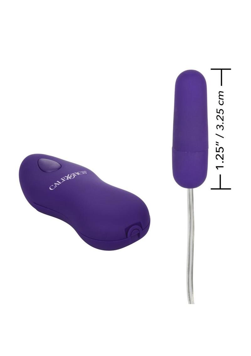 Whisper Micro Bullet with Wired Remote Control - Purple