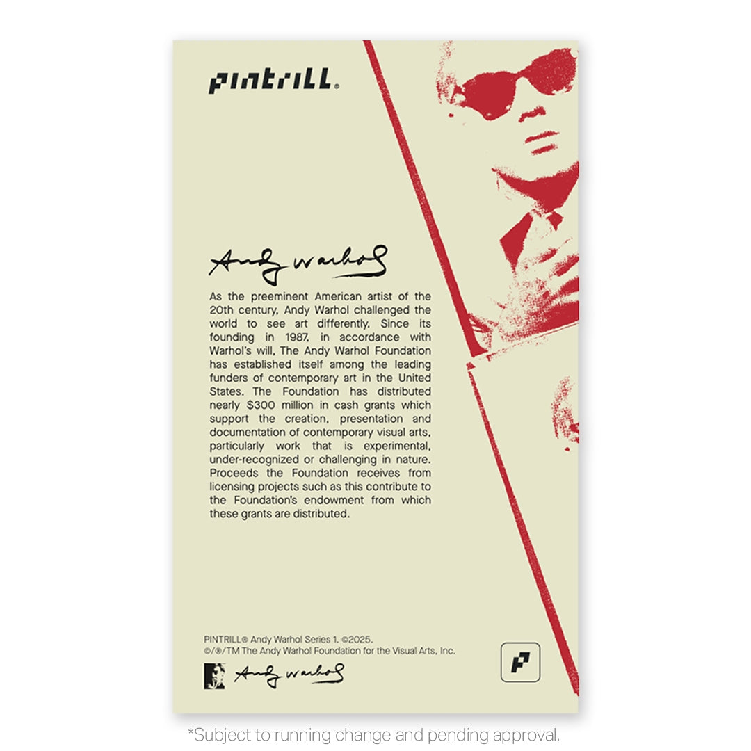 Andy Warhol Pvc Bag Charm