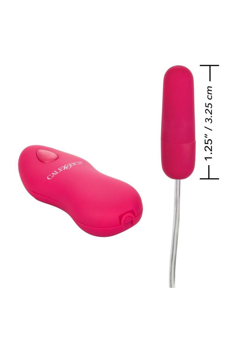 Whisper Micro Bullet with Wired Remote Control - Pink