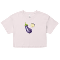 Eggplant Crop Top