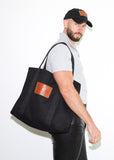 GYMNASIUM THE TOTE BAG BLACK