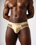 TEAMM8 Edge Net Jock/Thong Sand