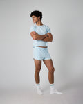 TEAMM8 M.V.P. Retro Cropped Tee - Arctic Blue