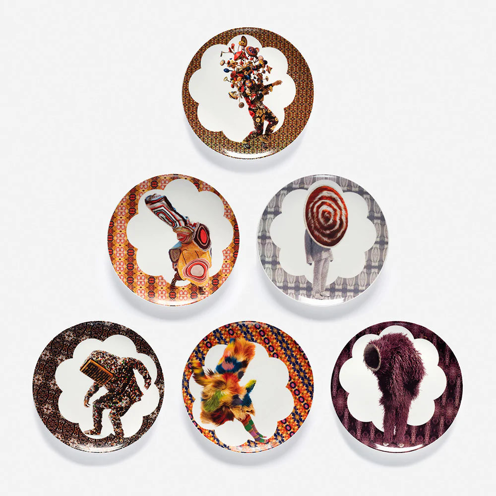Ceramic Plate #2 by Nick Cave x THIRD DRAWER DOWN