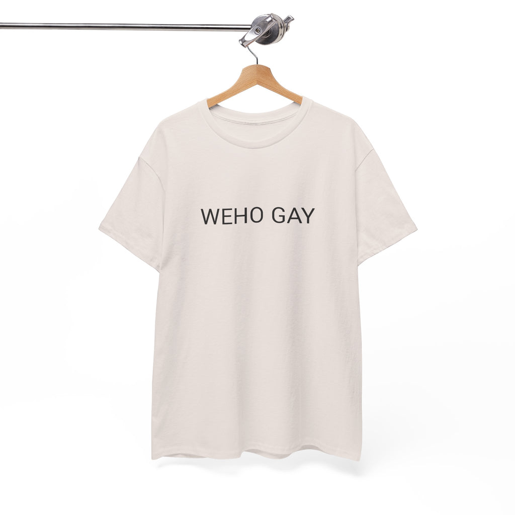 WEHO GAY TEE BY CULTUREEDIT AVAILABLE IN 13 COLORS