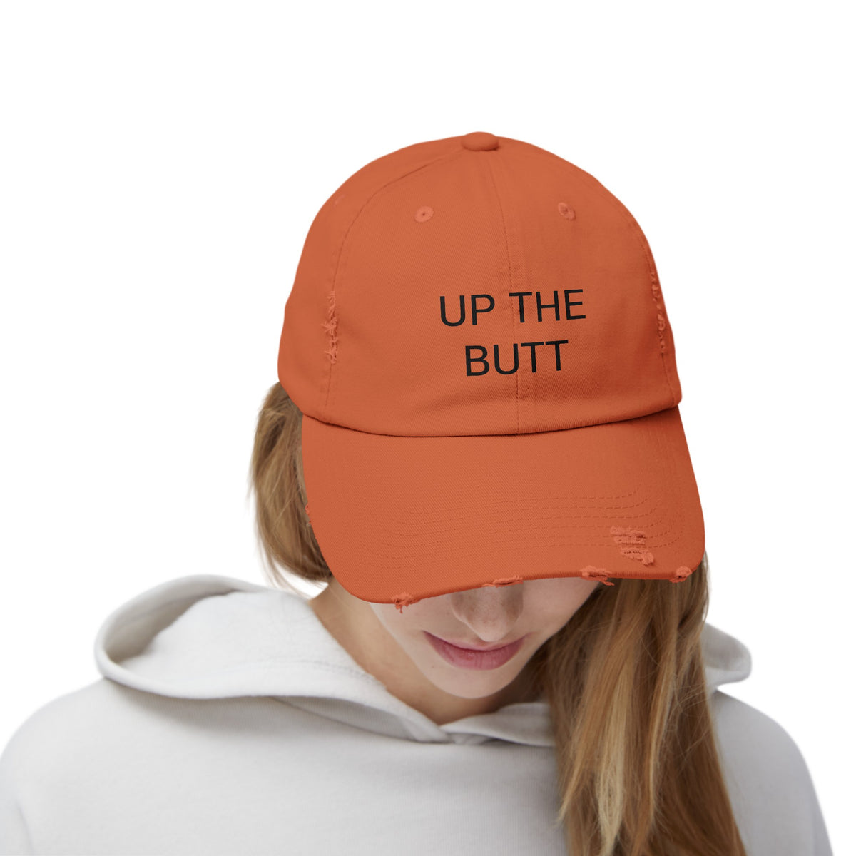 UP THE BUTT Distressed Cap in 6 colors