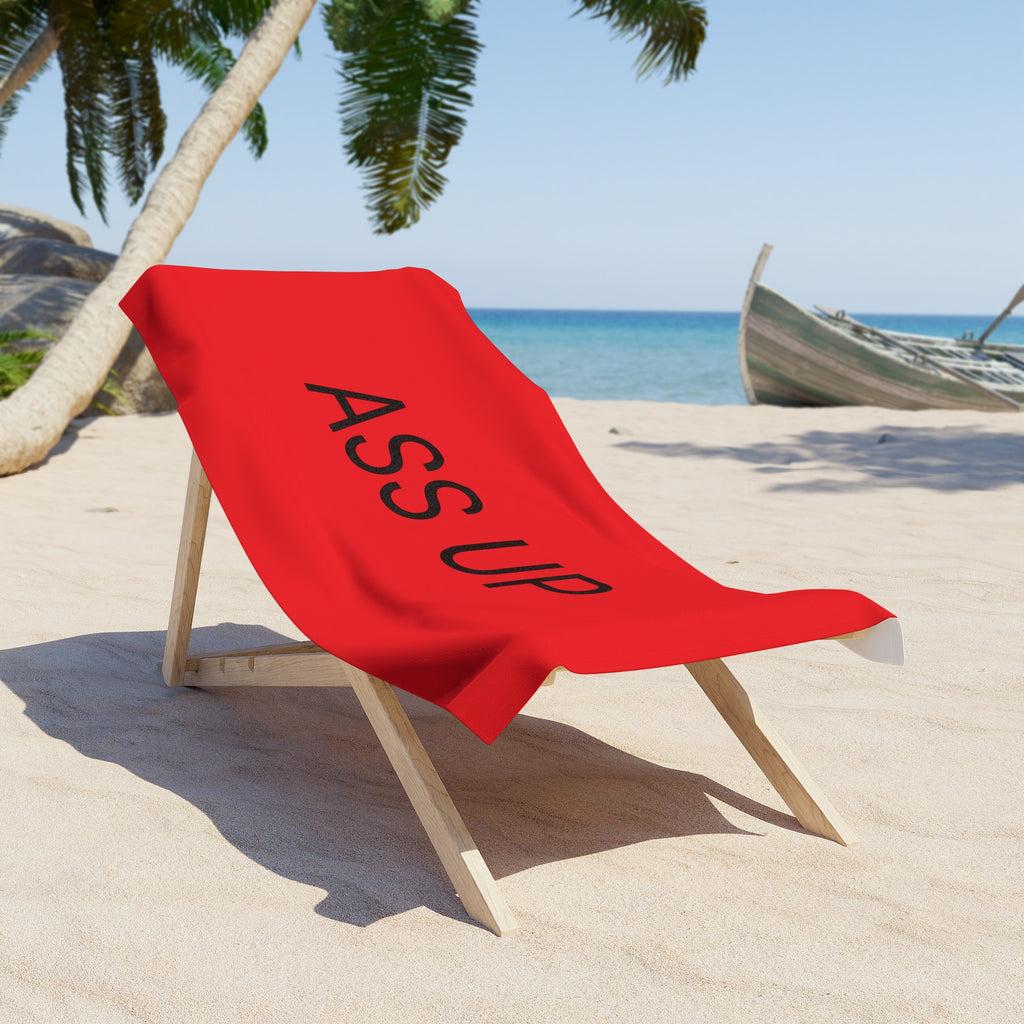 Ass Up Beach Towel by CULTUREEDIT