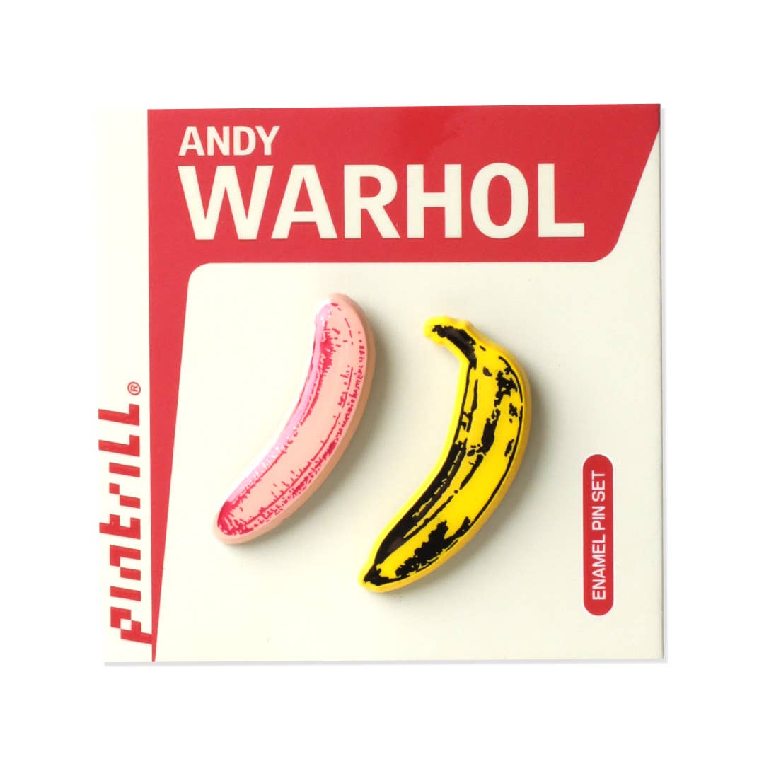 Andy Warhol Banana Pin Set
