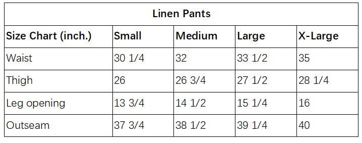 Perfect Blue Linen Pant