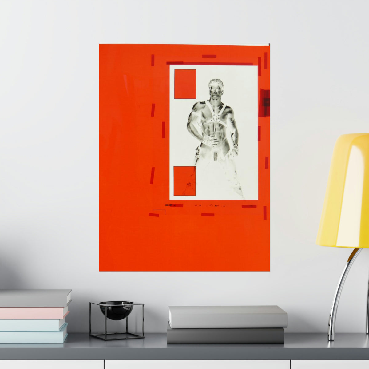 90S VINTAGE GAY PORN TRANSPARENCY Matte Vertical Poster #14