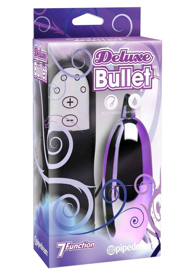 Deluxe Bullet with Wired Remote Control - Purple