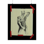 90S VINTAGE GAY PORN TRANSPARENCY Matte Vertical Poster #2