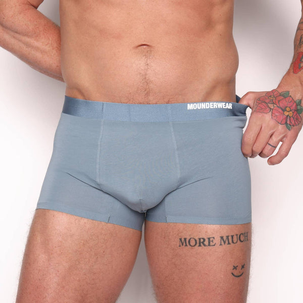 Mounderwear Skins Boxer Light Blue