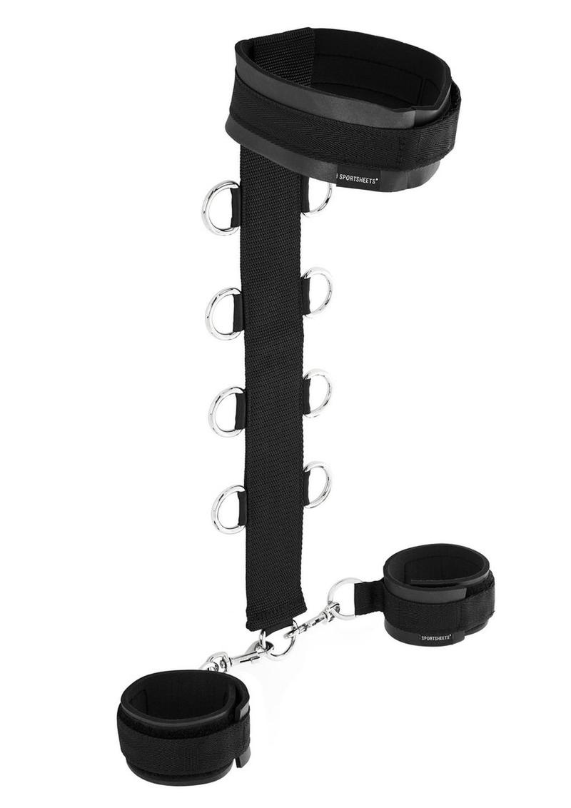 Sportsheets Neck and Wrist Restraint - Black