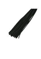 Sex & Mischief Beaded Flogger Noir Whip 16in - Black