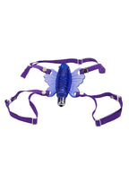 Venus Butterfly Strap-On - Purple