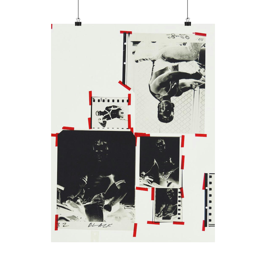 90S VINTAGE GAY PORN TRANSPARENCY Matte Vertical Poster