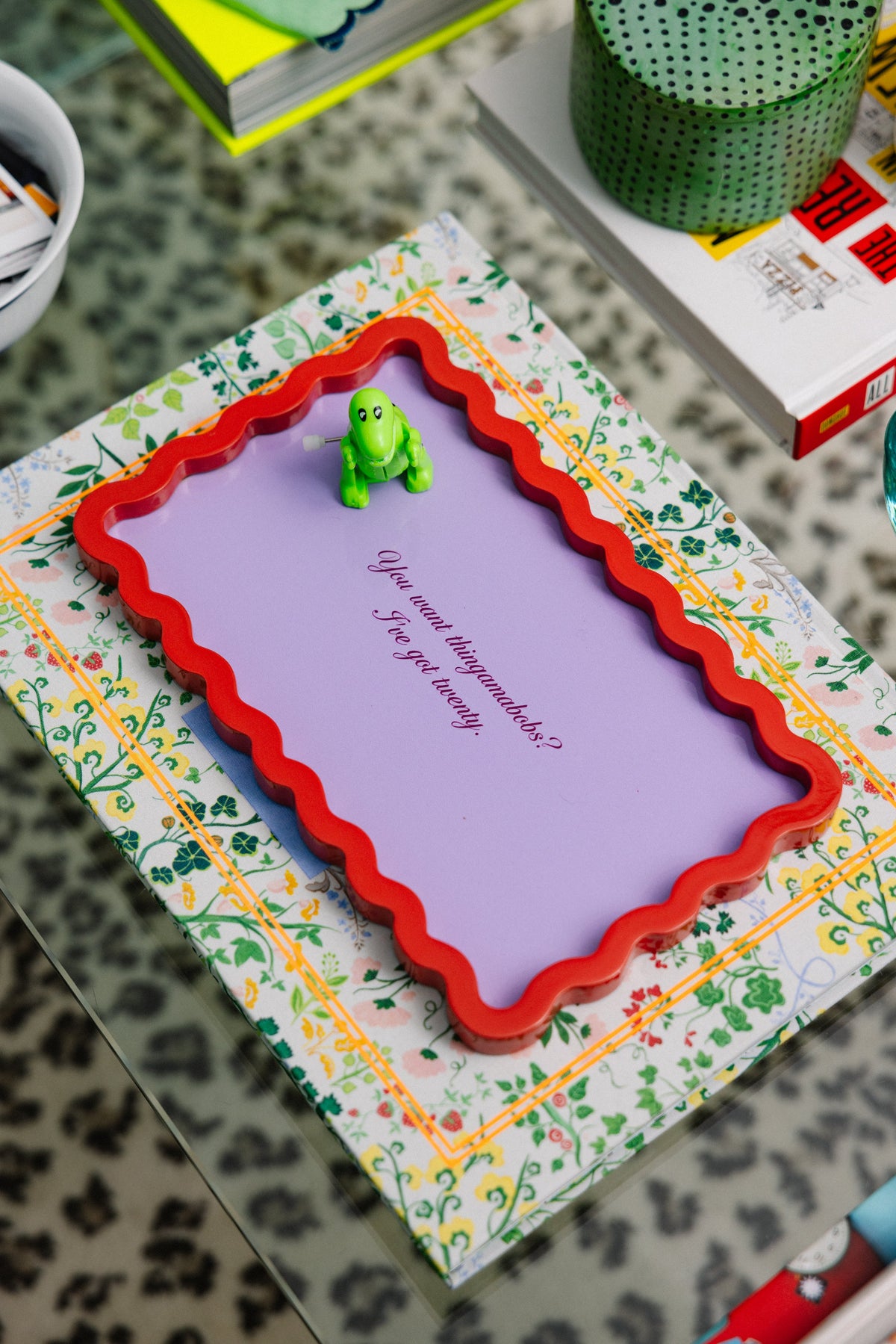 Thingamabobs Lacquer Tray