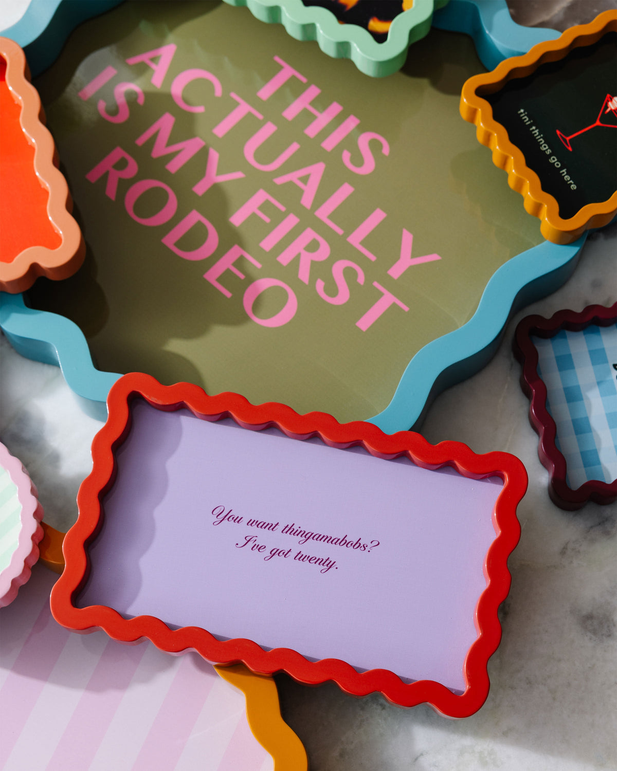 Thingamabobs Lacquer Tray