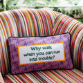 Aries Needlepoint Pillow
