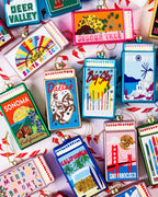 Matchbook Ornament - Santa Monica