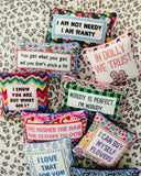 Trust Dolly Needlepoint Pillow