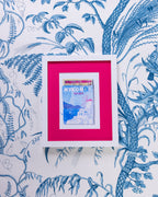 Mykonos Matchbook Art Print