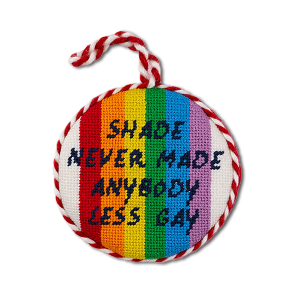 Needlepoint Ornament - Shade
