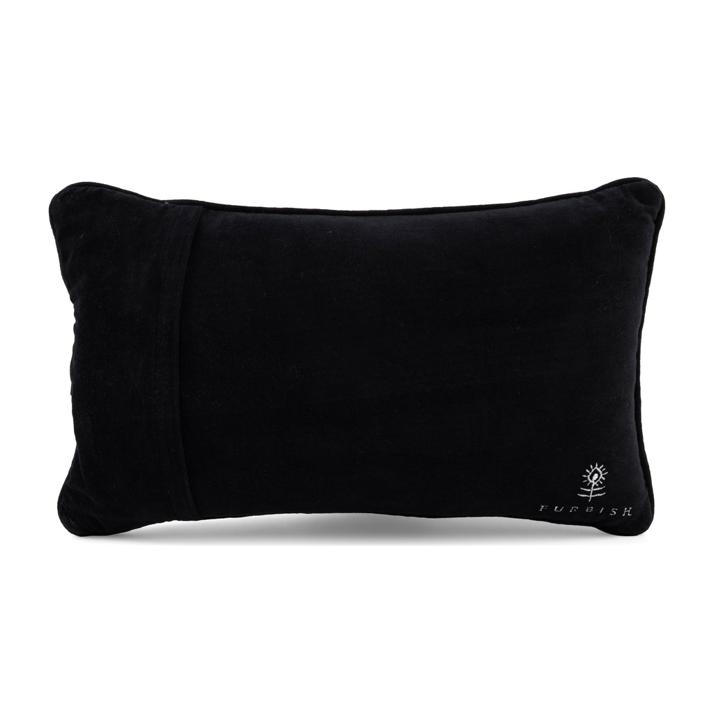 Can't Stay Here Needlepoint Pillow